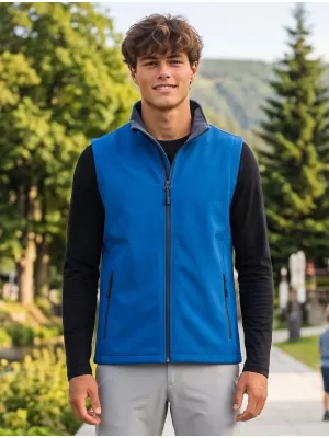 Muški softshell prsluk ALTISPORT NoPrint NP/ALM8211NJ NAUTIČKO PLAVA/MORNARSKA