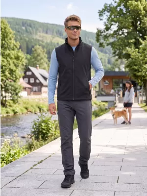 Muški softshell prsluk ALTISPORT NoPrint NP/ALM8211NJ CRNO/CRNO