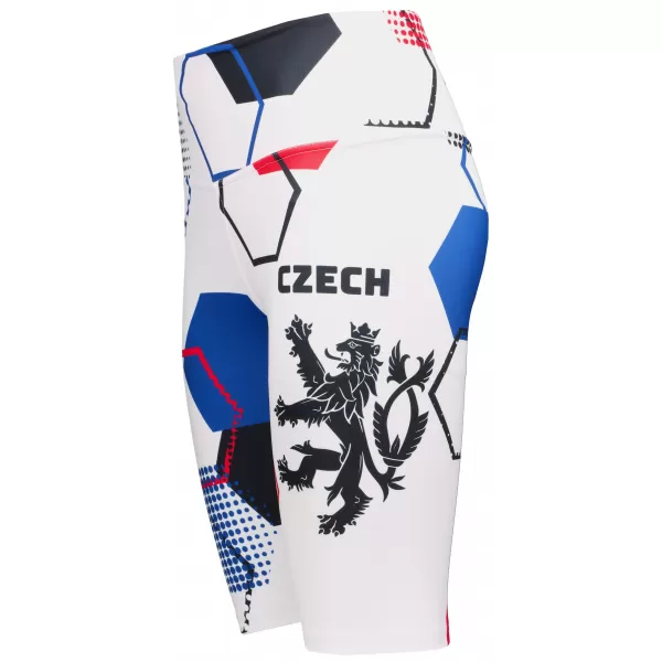  Ženske premium funkcionalne tajice iznad koljena ALTISPORT VOJ/ALW036LEG02 HEKSA BIJELA 
