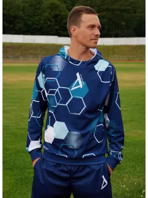 Muška premium funkcionalna majica ALTISPORT VOJ/ALM037MI01 TAMNOPLAVA