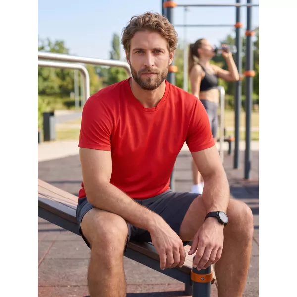  Funkcionalna muška majica ALTISPORT NoPrint NP/ALM421 CRVENA 