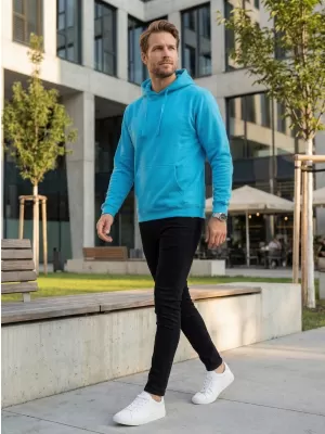 Muški sweatshirt ALTISPORT NoPrint NP/ALM697NJ TIRKIZ