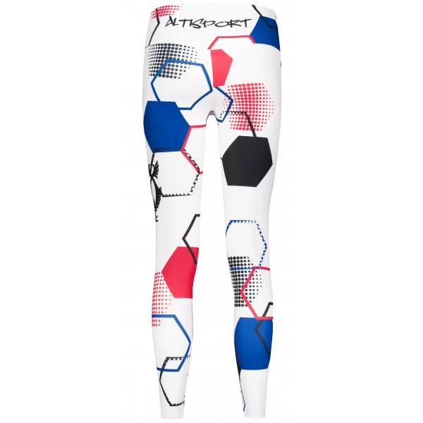  Ženske duge premium funkcionalne tajice ALTISPORT VOJ/ALW036LEG01 HEKSA BIJELA 