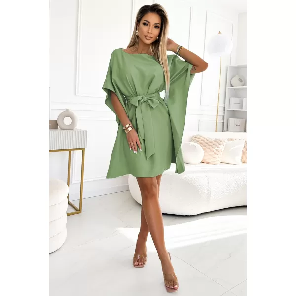  Haljina NUMOCO SOFIA 287-27 ZELENA 