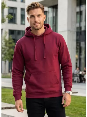 Muški sweatshirt ALTISPORT NoPrint NP/ALM697NJ VINO