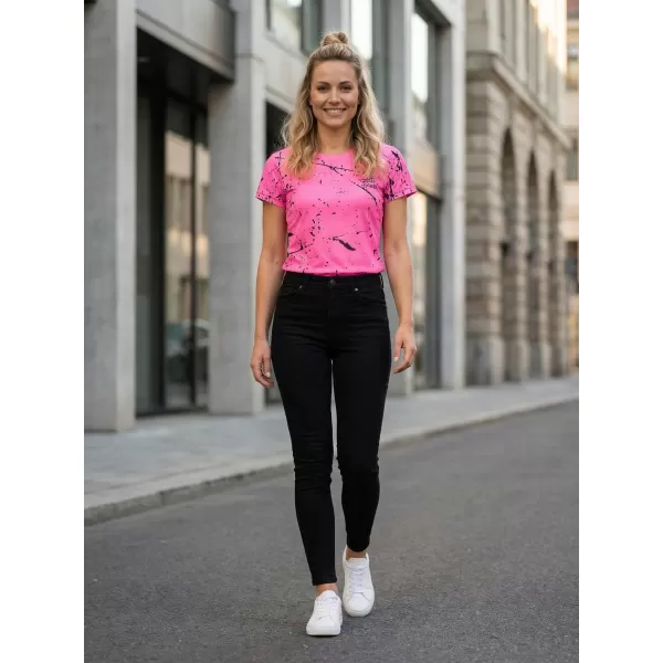  Ženska premium funkcionalna majica ALTISPORT VOJ/ALW034TR01 NEON RUŽIČASTA 