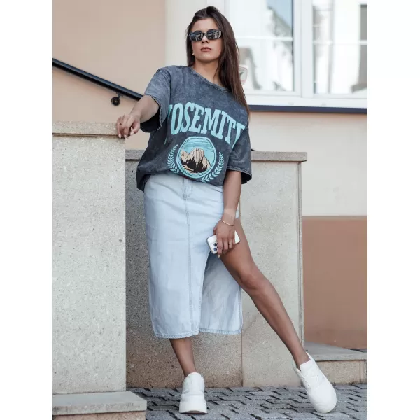  Ženska suknja DSTREET PROMA CY0466 PLAVI 