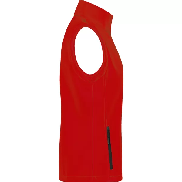  Ženski softshell prsluk ALTISPORT NoPrint NP/ALW7211NJ CRVENO/CRNO 