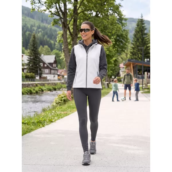  Ženski softshell prsluk ALTISPORT NoPrint NP/ALW7211NJ BIJELO/BIJELO 