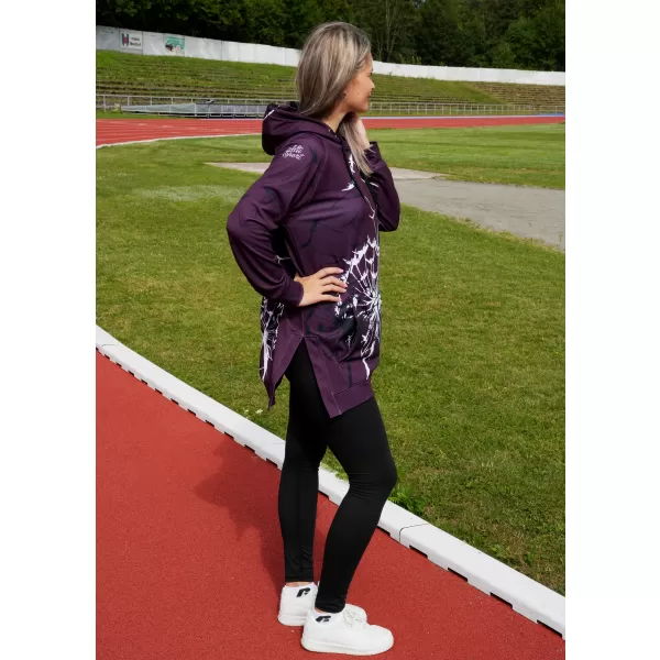  Ženska vrhunska funkcionalna majica ALTISPORT VOJ/ALW035MI03 LJUBIČASTA 