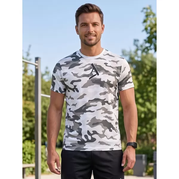  Muška funkcionalna premium majica ALTISPORT VOJ/ALM038TR01 BIJELA 