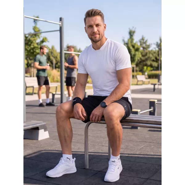  Funkcionalna muška majica ALTISPORT NoPrint NP/ALM421 BIJELA 