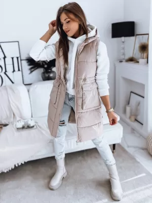 Prsluk DSTREET LADISA TY3289 KARAMELA