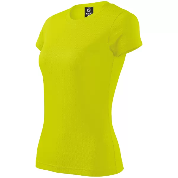  Ženska funkcionalna majica ALTISPORT NoPrint NP/ALW041 NEON ŽUTA 