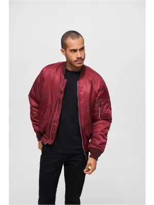 Jakna BRANDIT MA1 BD3149 BORDO