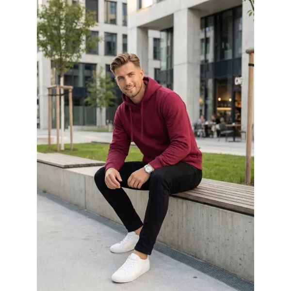  Muški sweatshirt ALTISPORT NoPrint NP/ALM697NJ VINO 