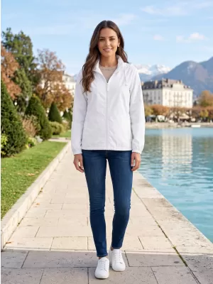 Ženska jakna ALTISPORT NoPrint NP/ALW1311NJ BIJELA