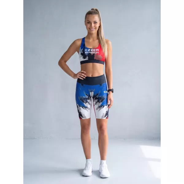  Ženske premium funkcionalne tajice iznad koljena ALTISPORT VOJ/ALW036LEG02 PRUGE 