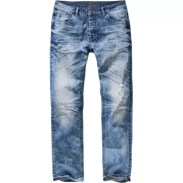  Hlače BRANDIT WILL WASHED BD1015 PLAVO ISPRANO 