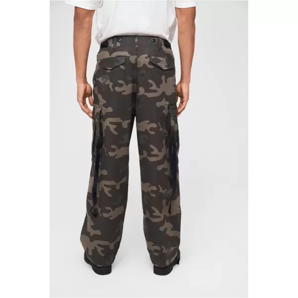  Hlače BRANDIT M-65 VINTAGE BD1001 TAMNOCAMO 