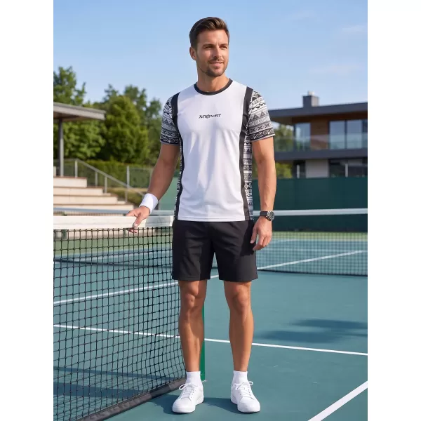  Muška funkcionalna premium majica ALTISPORT VOJ/ALM043TR01 BIJELA 