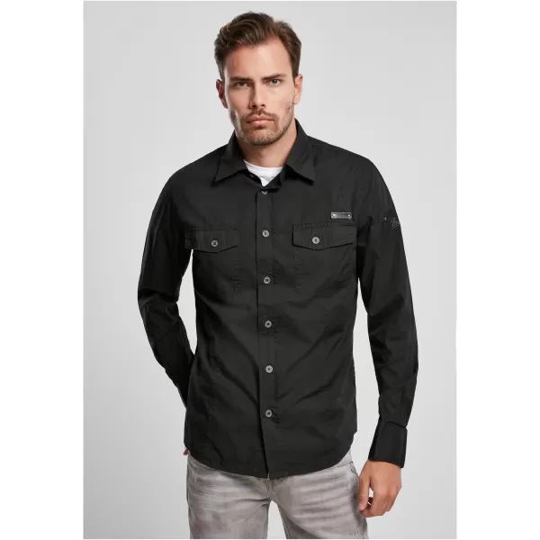  Košulja BRANDIT SLIM WORKER BD4005 CRNI 