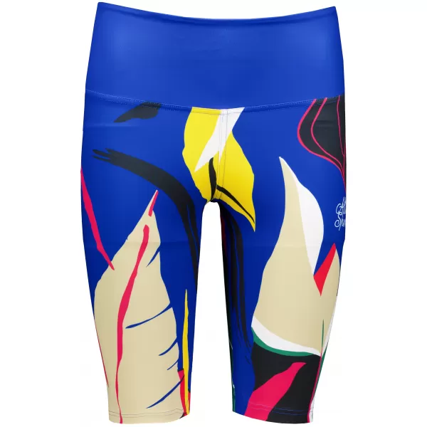  Ženske premium funkcionalne tajice iznad koljena ALTISPORT VOJ/ALW042LEG02 PLAVA 