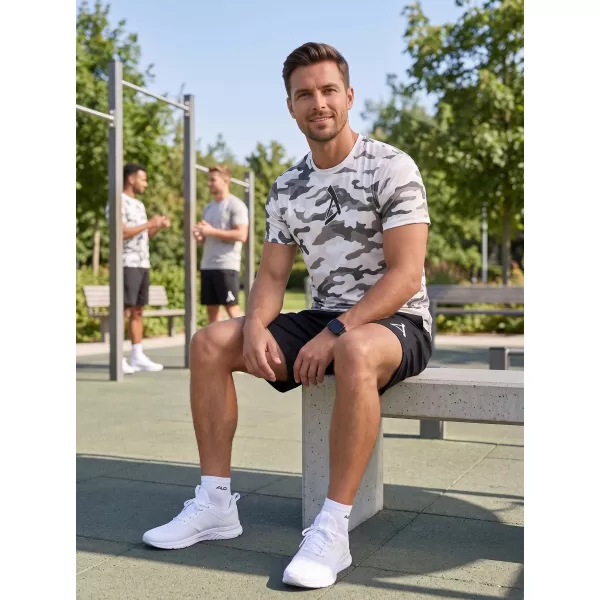  Muška funkcionalna premium majica ALTISPORT VOJ/ALM038TR01 BIJELA 