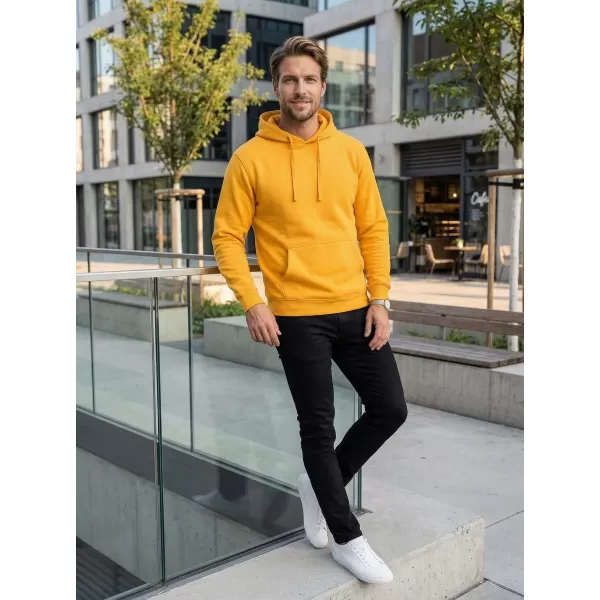  Muški sweatshirt ALTISPORT NoPrint NP/ALM697NJ ZLATNO ŽUTA 