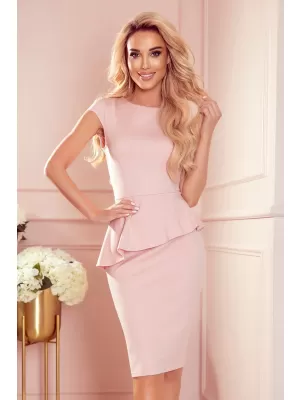 Haljina NUMOCO MIDI A192-13 RUŽIČASTI