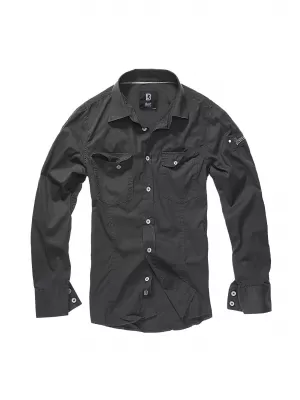 Košulja BRANDIT SLIM WORKER BD4005 CRNI