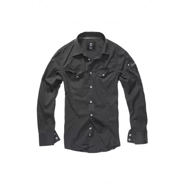  Košulja BRANDIT SLIM WORKER BD4005 CRNI 