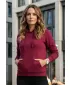 Ženski sweatshirt ALTISPORT NoPrint NP/ALW597NJ VINO