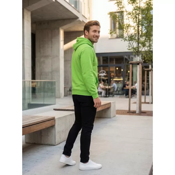  Muški sweatshirt ALTISPORT NoPrint NP/ALM697NJ ZELENA LIMETA 