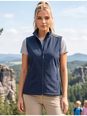 Ženski softshell prsluk ALTISPORT NoPrint NP/ALW7211NJ MORNARICA/MORNARICA