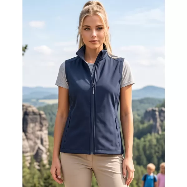  Ženski softshell prsluk ALTISPORT NoPrint NP/ALW7211NJ MORNARICA/MORNARICA 