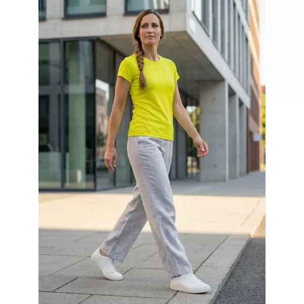  Ženska funkcionalna majica ALTISPORT NoPrint NP/ALW041 NEON ŽUTA 