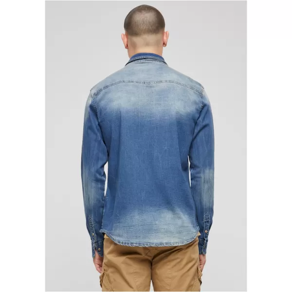  Košulja BRANDIT RILEY DENIM BD4020 PLAVO ISPRANO 