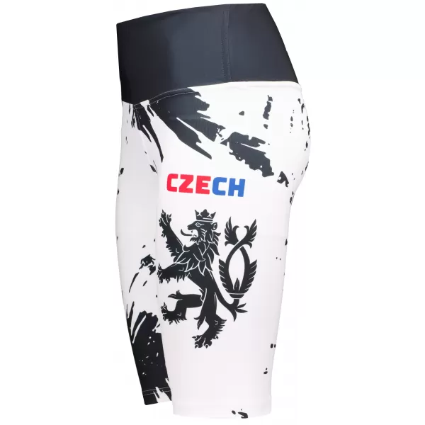  Ženske premium funkcionalne tajice iznad koljena ALTISPORT VOJ/ALW036LEG02 APSTRAKCIJA 