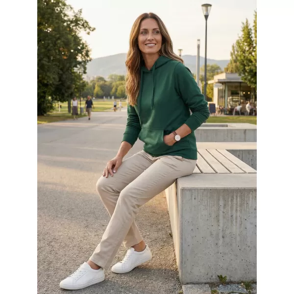  Ženski sweatshirt ALTISPORT NoPrint NP/ALW597NJ TAMNO ZELENA 