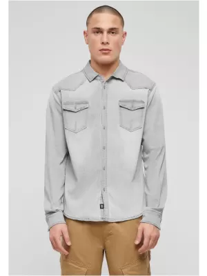 Košulja BRANDIT RILEY DENIM BD4020 SIVA