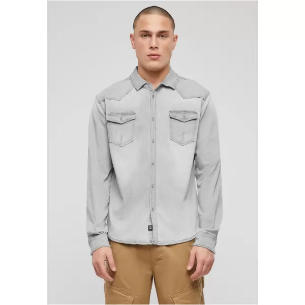  Košulja BRANDIT RILEY DENIM BD4020 SIVA 