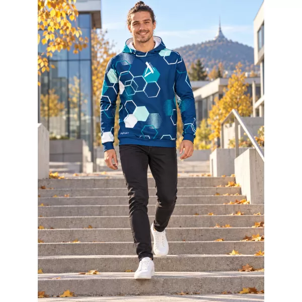  Muška premium funkcionalna majica ALTISPORT VOJ/ALM037MI01 TAMNOPLAVA 