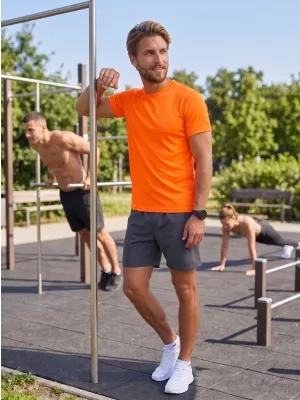 Funkcionalna muška majica ALTISPORT NoPrint NP/ALM421 NEON NARANČASTA