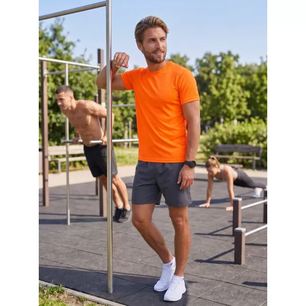  Funkcionalna muška majica ALTISPORT NoPrint NP/ALM421 NEON NARANČASTA 