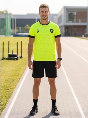Muška funkcionalna premium majica ALTISPORT VOJ/ALM040TR01 NEON ŽUTA
