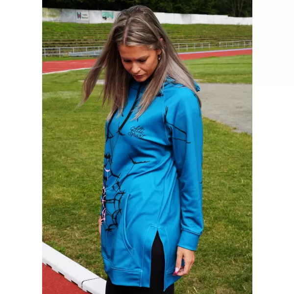  Ženska vrhunska funkcionalna majica ALTISPORT VOJ/ALW035MI03 SMARAGD 