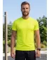 Funkcionalna muška majica ALTISPORT NoPrint NP/ALM421 NEON ŽUTA