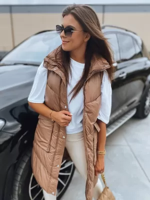 Prsluk DSTREET MARIEL TY3016 KARAMELA