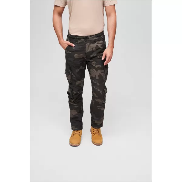  Hlače BRANDIT PURE SLIM BD1016 TAMNOCAMO 